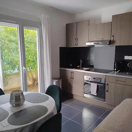 Апартаменты Cocon Entre Et Centre Avec Jardinet Перпиньан